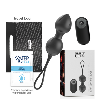 Brilly Glam - Vibrador de Kegel com Controle Remoto para Intensidade Personalizada - VIBRA24 SEXSHOP