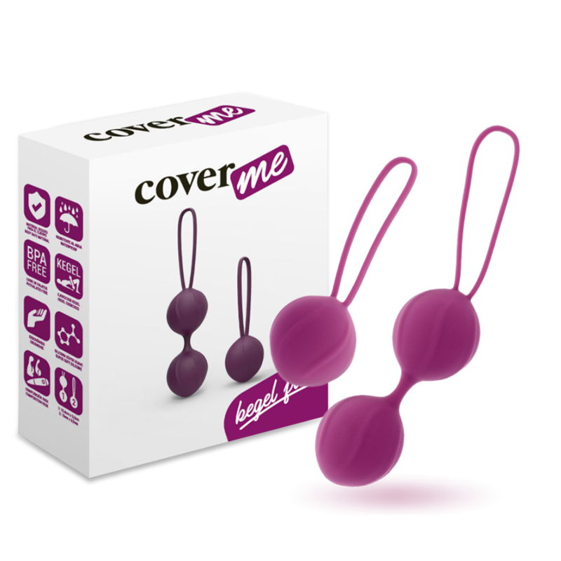 COVERME - TREINADOR PÉLVICO LILÁS KEGEL - VIBRA24 SEXSHOP
