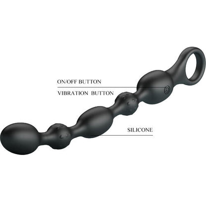 PRETTY LOVE - Bolas Vibratórias Silicone Van Anal com 10 Vibrações Recarregáveis - VIBRA24 SEXSHOP