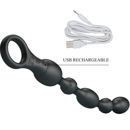 PRETTY LOVE - Bolas Vibratórias Silicone Van Anal com 10 Vibrações Recarregáveis - VIBRA24 SEXSHOP