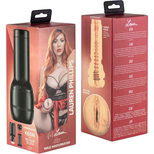 KIIROO - SINTA LAUREN PHILLIPS STARS COLEO STROKERS POWERBLOW COMPATÍVEL - VIBRA24 SEXSHOP