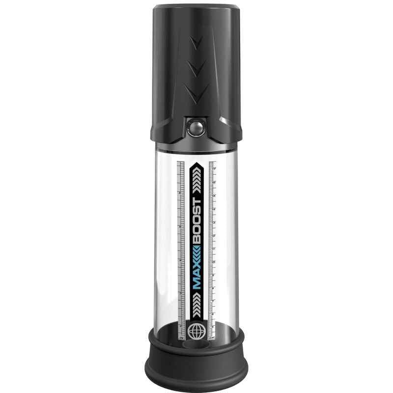 PUMP WORX - MAX BOOST PRETA - VIBRA24 SEXSHOP