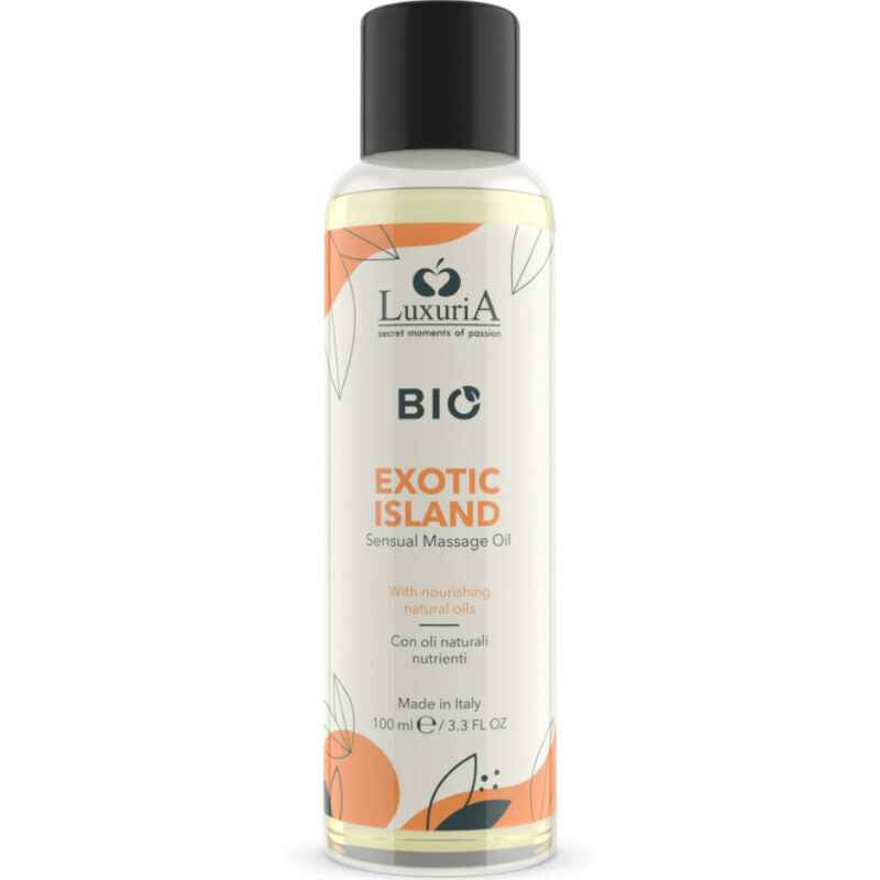 INTIMATELINE LUXURIA - ÓLEO DE MASSAGEM BIO EXOTIC ISLAND 100 ML