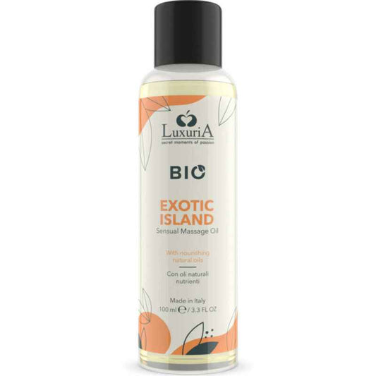 INTIMATELINE LUXURIA - ÓLEO DE MASSAGEM BIO EXOTIC ISLAND 100 ML