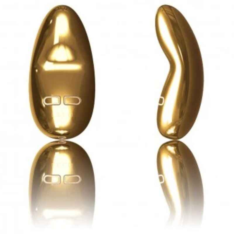 LELO - MASTURBADOR YVA COM VIBRAO DE OURO - VIBRA24 SEXSHOP