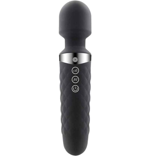 ALIVE - BE WANDED VIBRADOR MASSAGER PRETO - VIBRA24 SEXSHOP