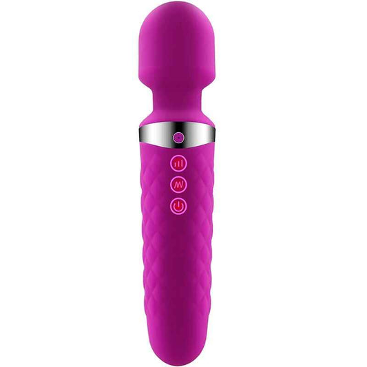 ALIVE - BE WANDED VIBRADOR MASSAGER ROXO - VIBRA24 SEXSHOP