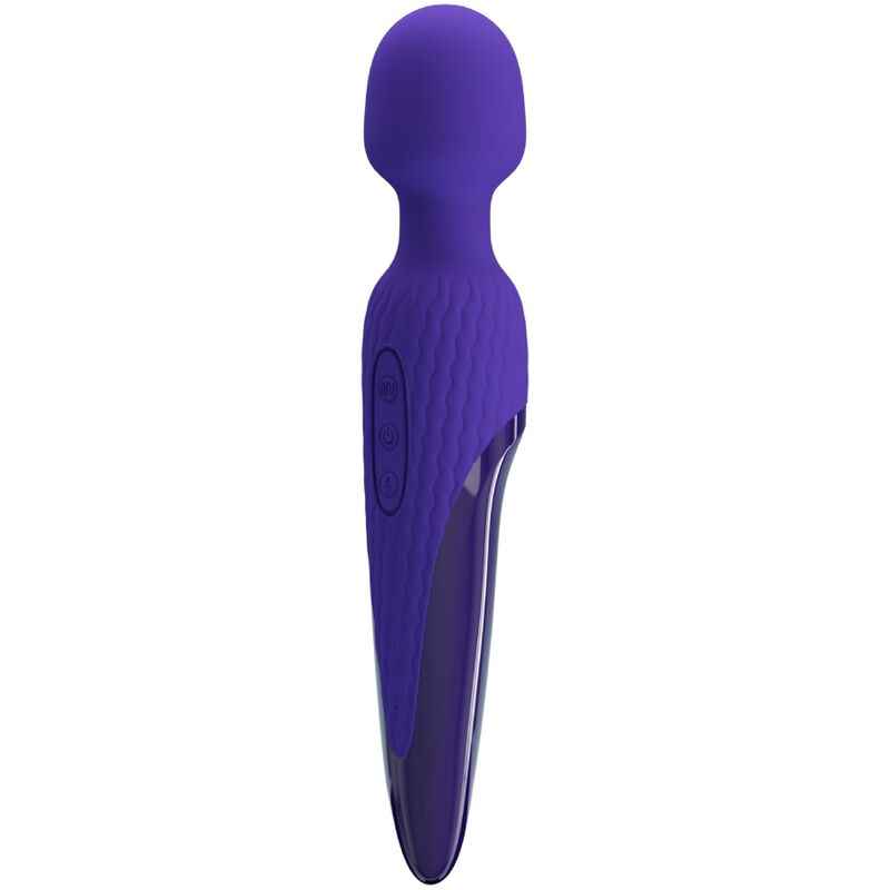 PRETTY LOVE - ANTONY YOUTH WAND VIBRADOR VIOLETA EFEITO DE CALOR - VIBRA24 SEXSHOP