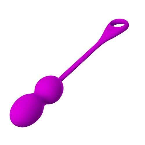 PRETTY LOVE - Bolas Vibratórias Recarregáveis Elvira Roxo para Prazer Intensificado - VIBRA24 SEXSHOP