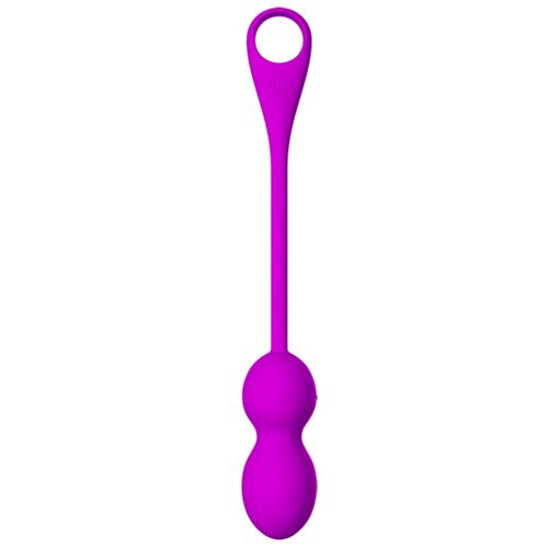 PRETTY LOVE - Bolas Vibratórias Recarregáveis Elvira Roxo para Prazer Intensificado - VIBRA24 SEXSHOP