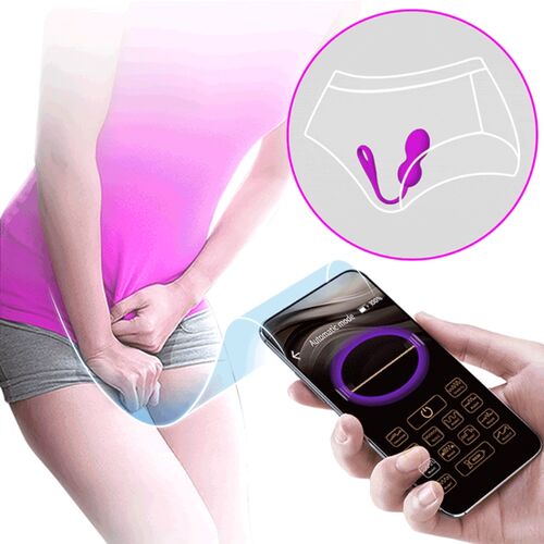 PRETTY LOVE - Bolas Vibratórias Recarregáveis Elvira Roxo para Prazer Intensificado - VIBRA24 SEXSHOP