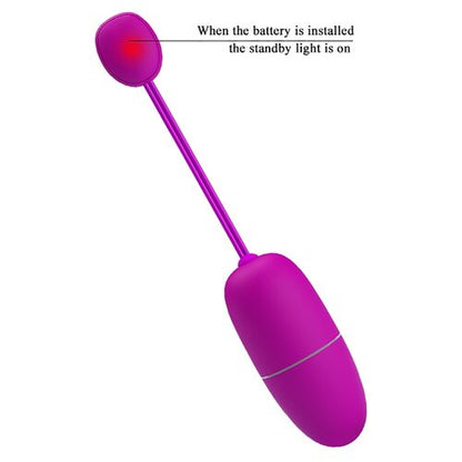 Ovo Vibratório Controlado por APP - Prazer Inigualável com Pretty Love Ninfa Roxo - VIBRA24 SEXSHOP