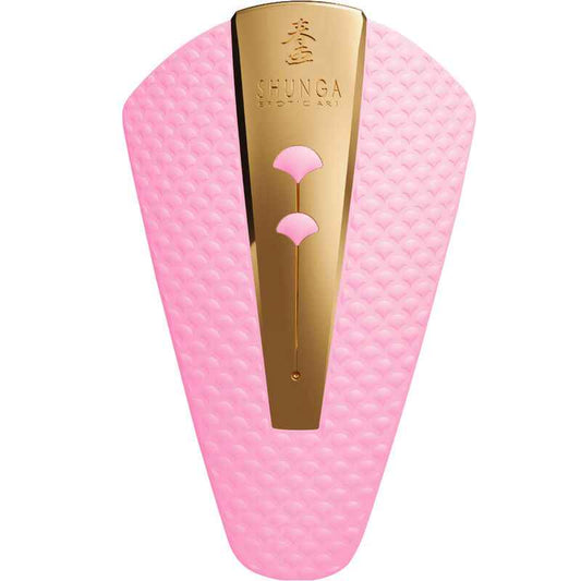 SHUNGA - MASSAGEIRO ÍNTIMO OBI ROSA - VIBRA24 SEXSHOP