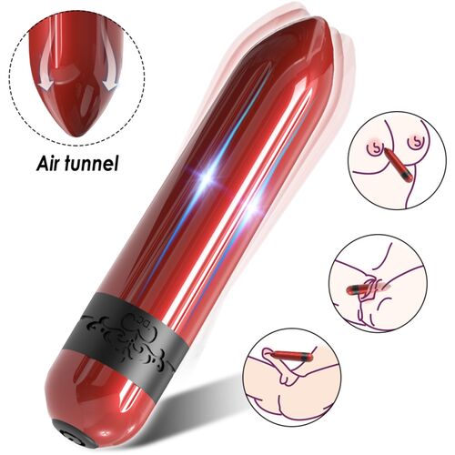 ARMONY - Foguete Vibrador Bala Fúcsia para Prazer Intenso