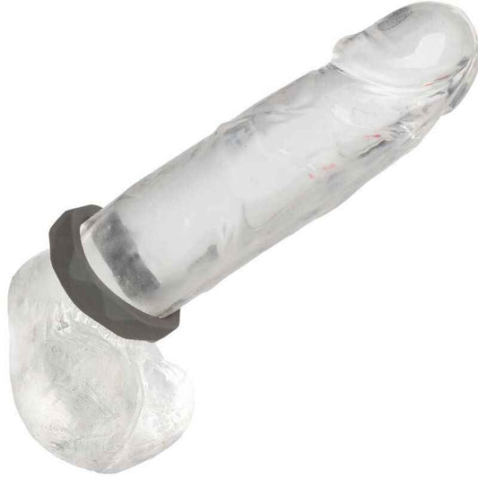 CALEXOTICS - ALPHA ANEL PRISMTICO PROLONG CINZA - VIBRA24 SEXSHOP