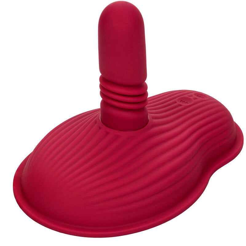 CALEXOTICS - RIDER MASSAGER DUPLO MOTOR CONTROLE REMOTO VERMELHO - VIBRA24 SEXSHOP