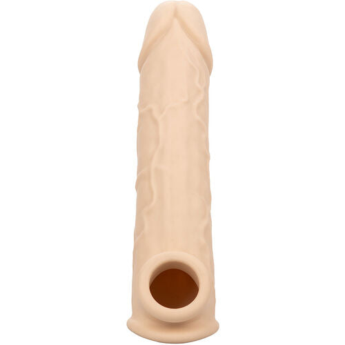 CalExotics – Performance Maxx Life-Like Extension 8: Extensão Realista com Alça Escrotal Integrada e Comprimento Aprimorado para Prazer Máximo