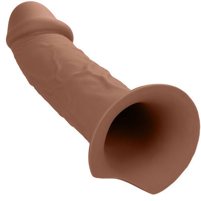 CalExotics – Performance Maxx Life-Like Extension: Extensão Realista com Arnês, Silicone Líquido e Ajuste Seguro em Tom Pele Marrom