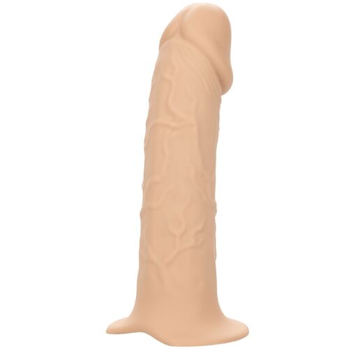 CalExotics – Performance Maxx Life-Like: Extensão Realista com Arnês, Silicone Líquido e Design Texturizado para Prazer Máximo