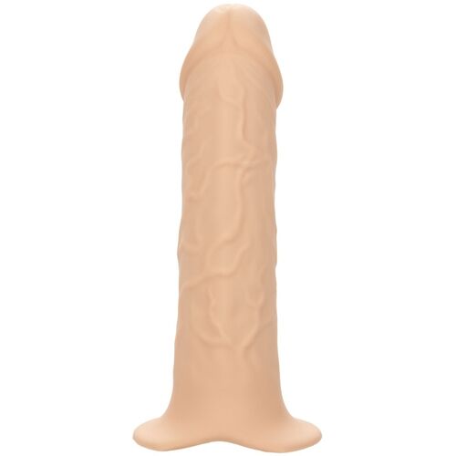 CalExotics – Performance Maxx Life-Like: Extensão Realista com Arnês, Silicone Líquido e Design Texturizado para Prazer Máximo