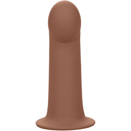 CalExotics – Performance Maxx: Extensão com Arnês, Silicone Líquido e Ajuste Seguro em Tom Pele Marrom - VIBRA24 SEXSHOP