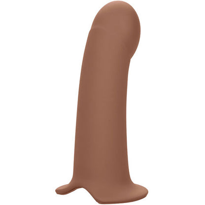 CalExotics – Performance Maxx: Extensão com Arnês, Silicone Líquido e Ajuste Seguro em Tom Pele Marrom - VIBRA24 SEXSHOP