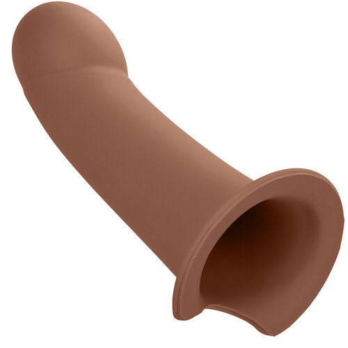 CalExotics – Performance Maxx: Extensão com Arnês, Silicone Líquido e Ajuste Seguro em Tom Pele Marrom - VIBRA24 SEXSHOP
