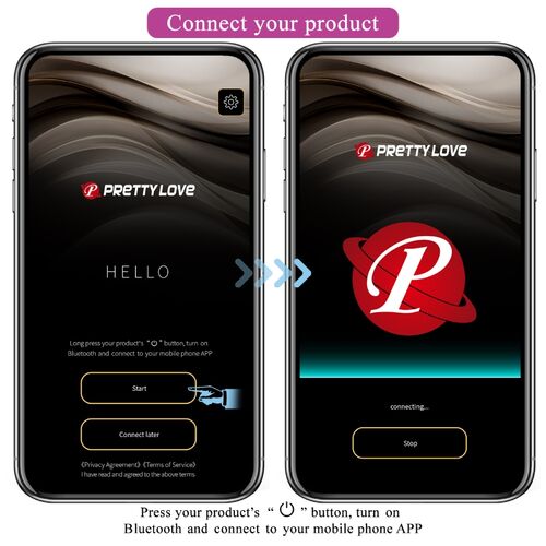 PRETTY LOVE - NYMPH VIBRADOR OVO COM CONTROLE APP LILA - Intensifique Seu Prazer com o Vibrador Ovo Controle App - VIBRA24 SEXSHOP