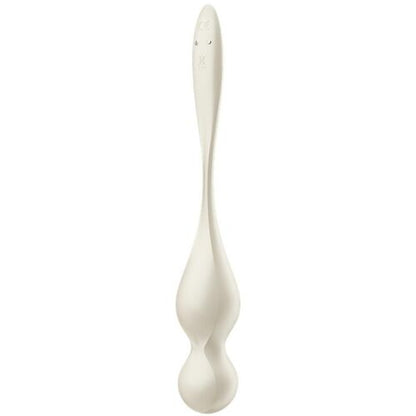 SATISFYER - Bolas Vibratórias de Kegel Satisfyer Love Birds Branco - VIBRA24 SEXSHOP