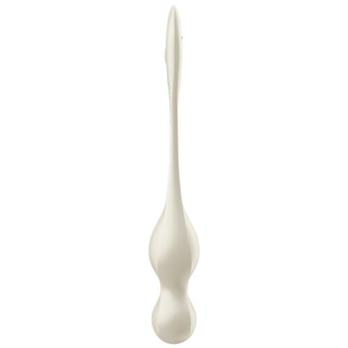 SATISFYER - Bolas Vibratórias de Kegel Satisfyer Love Birds Branco - VIBRA24 SEXSHOP