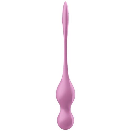 Satisfyer Bolas de Kegel Vibratórias Love Birds Rosa para Fortalecer e Prazer - VIBRA24 SEXSHOP