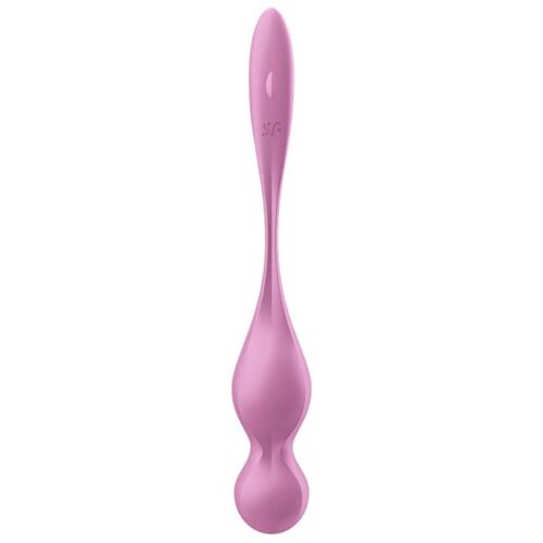 Satisfyer Bolas de Kegel Vibratórias Love Birds Rosa para Fortalecer e Prazer - VIBRA24 SEXSHOP