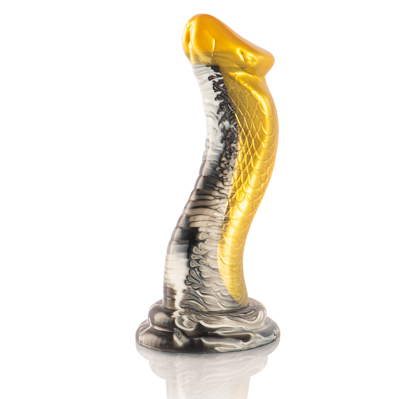 EPIC - DRAKON DILDO AMARELO COBRA - VIBRA24 SEXSHOP