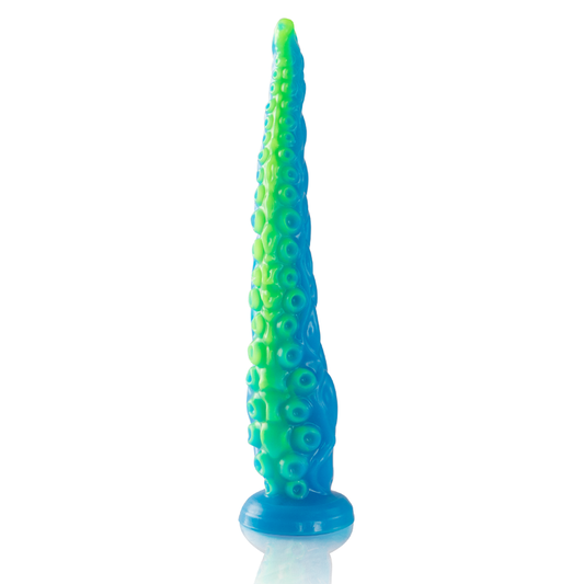EPIC - SCYLLA FLUORESCENTE FINO TENTCULO DILDO TAMANHO GRANDE - VIBRA24 SEXSHOP