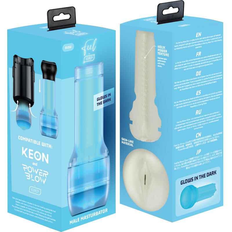 KIIROO - SINTA BRILHO NO ESCURO STROKER - VIBRA24 SEXSHOP