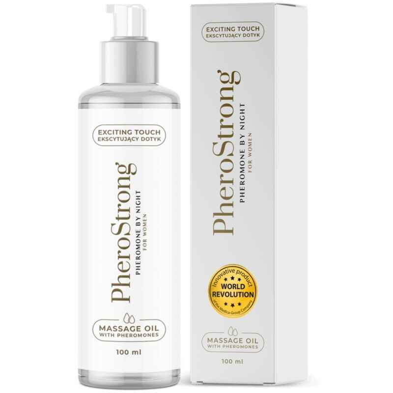 PHEROSTRONG - ÓLEO DE MASSAGEM NOITE PARA MULHERES 100 ML