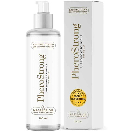 PHEROSTRONG - ÓLEO DE MASSAGEM NOITE PARA MULHERES 100 ML