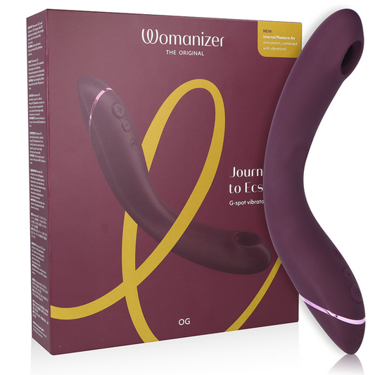WOMANIZER G-Spot Aubergine - Estimulador Íntimo de Alta Performance - VIBRA24 SEXSHOP