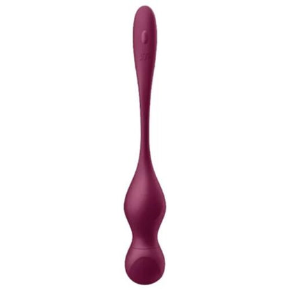Satisfyer Love Birds: Bolas Vibratórias Satisfyer com Aplicativo Gratuito - Vinho Tinto