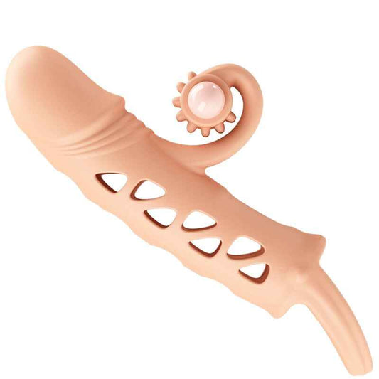 ROMANCE - MANGA COMPRIDA NATURAL - VIBRA24 SEXSHOP