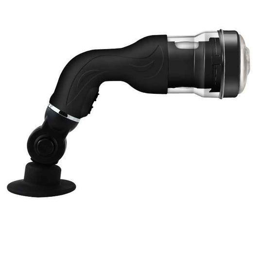 BAILE - MASTURBADOR AUTOMTICO ROTATION LOVER COM SUPORTE - VIBRA24 SEXSHOP
