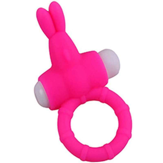 ARMONY - MS BUNNY ANEL VIBRADOR SILICONE ROSA - VIBRA24 SEXSHOP