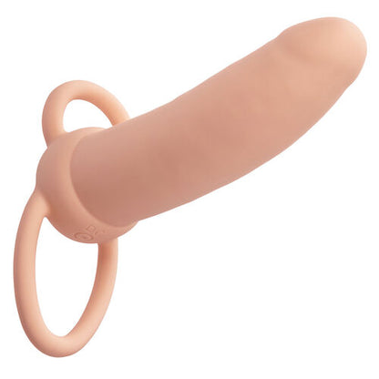 CalExotics – Performance Maxx Thick Dual Penetrator: Sonda para Dupla Penetração com Circunferência Aprimorada, 10 Funções e Anel Escrotal Integrado
