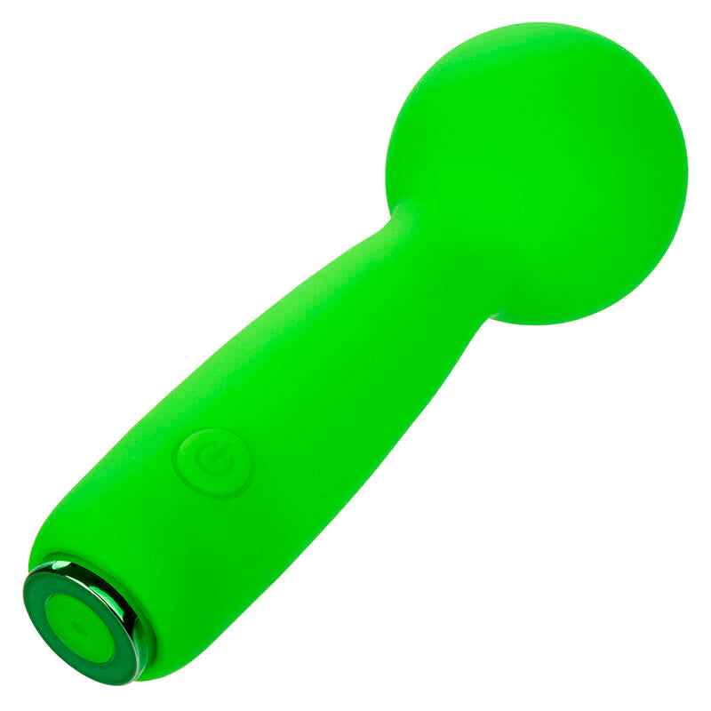 CALEXOTICS - NEON VIBES BUBBLY VIBE O MINI MASSAGEADOR 10 VIBRAÇÕES VERDE - VIBRA24 SEXSHOP
