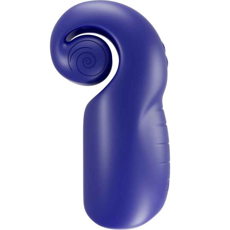 SNAIL VIBE - EVO PARA ELE MASTURBADOR MASCULINO SLIDE NROLL AZUL ESCURO - VIBRA24 SEXSHOP