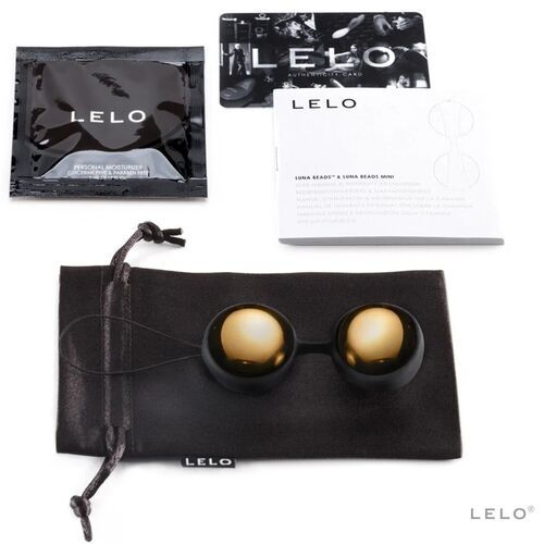 LELO - LUNA BEADS OURO 20 KARAT: Prazer e Bem-Estar em Elegância - VIBRA24 SEXSHOP
