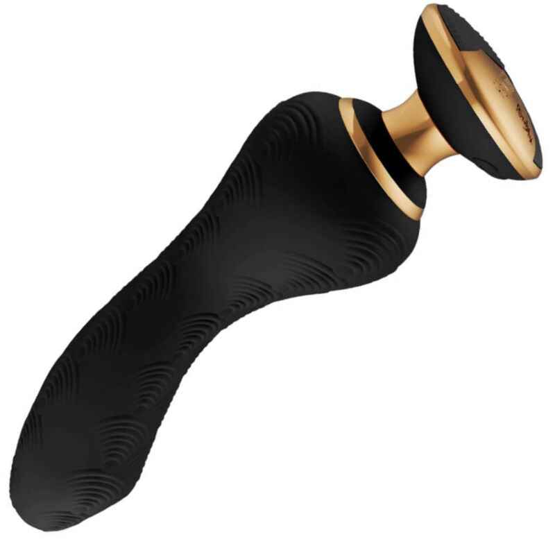 SHUNGA - MASSAJADOR ÍNTIMO SANYA PRETO - VIBRA24 SEXSHOP
