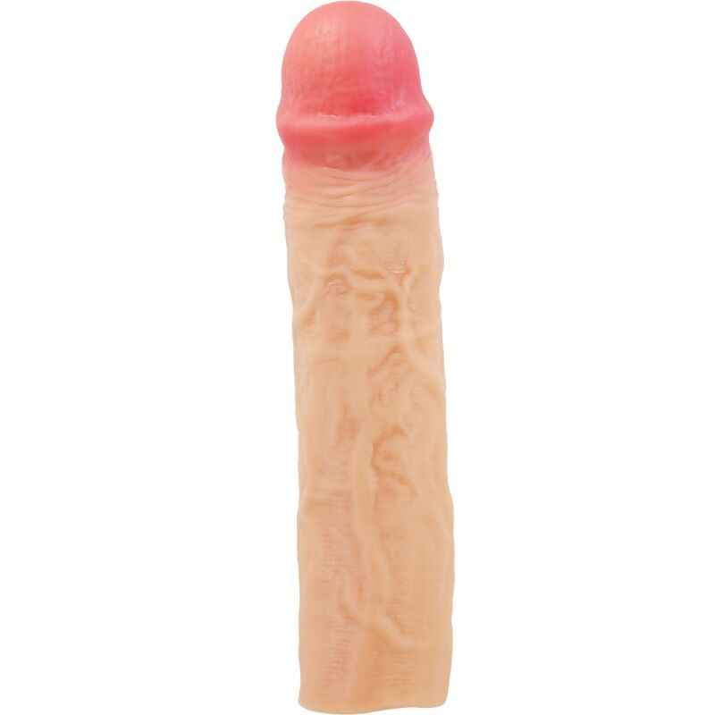 PRETTY LOVE - MANGA DE PÊNIS DEREK COM EXTENSÃO DE 7,6 CM DE CARNE - VIBRA24 SEXSHOP