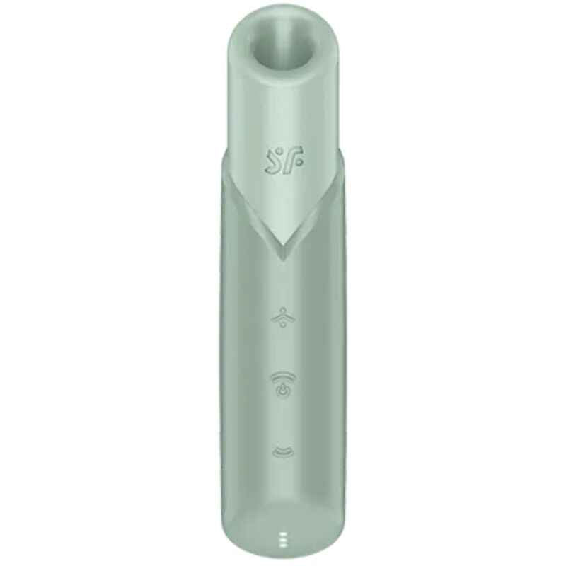SATISFYER - ESTIMULADOR DE CLITÓRIS NAUGHTY KISS WAVE AQUAMARINE - VIBRA24 SEXSHOP