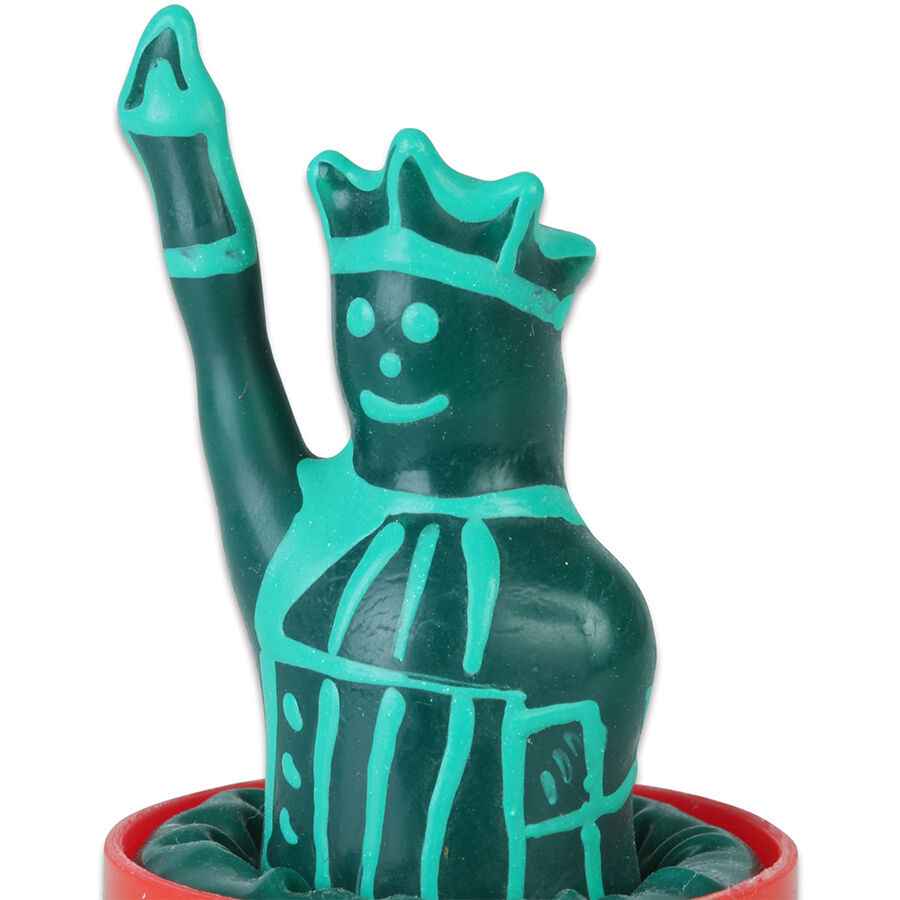 CONDOMERIE - PRESERVATIVOS NOVIDADES PINTADOS À MÃO ESTÁTUA DA LIBERDADE MODELO 1